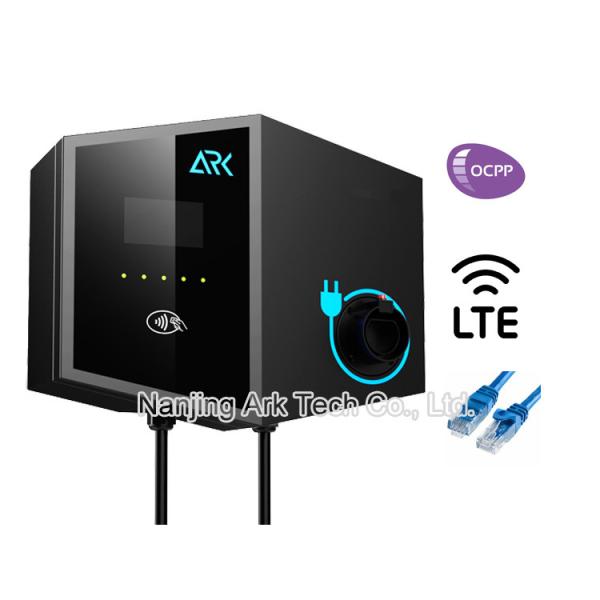 ARK Wallbox Restaurant Electric Car Charging Stations 32A 22KW With APP RFID