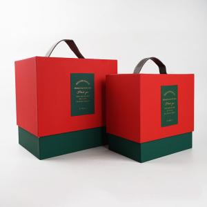 China Dustproof Varnishing Holiday Gift Box Packaging Stackable For Christmas Chocolate factory