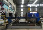 High Frequency Cross H Beam Welding Production Line Carbon Steel Material