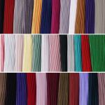 Supple Stretch Plisse 100% Polyester Pleated Fabric Stripe Fluid 200g