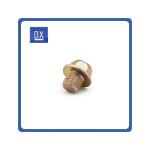 Customized hex Brass Engine Oil Plugs high-duty