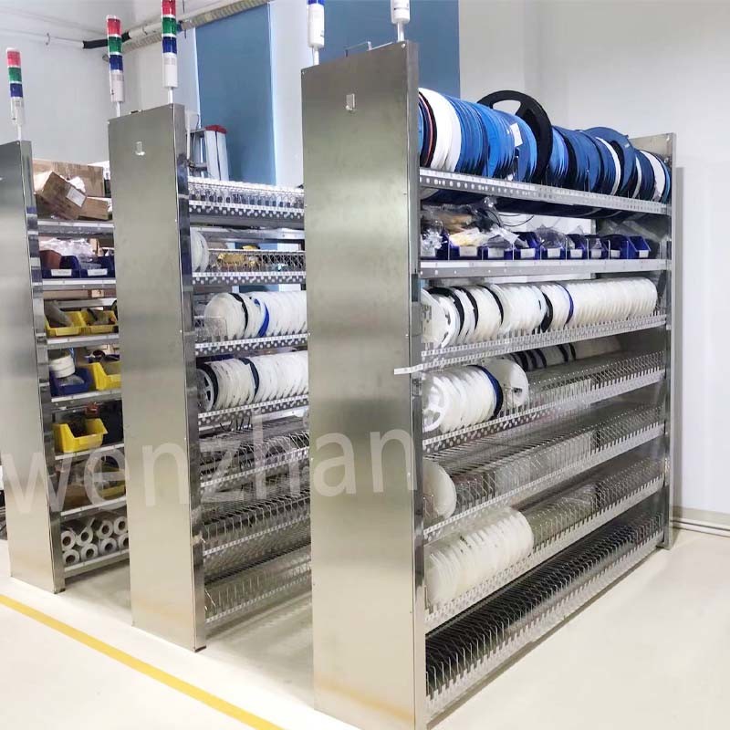 Intelligent SMT Reel Storage Racks For Electronic Components