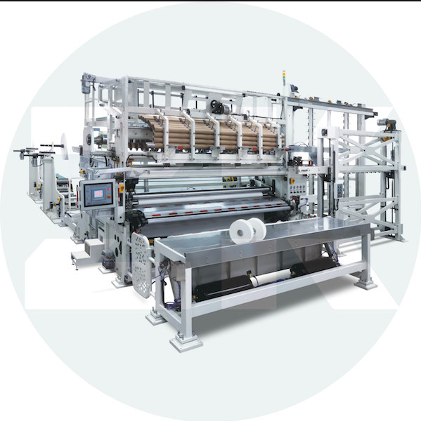 China 3.5T/D Full Embossing Tissue Toilet Paper Rewinding Machine factory