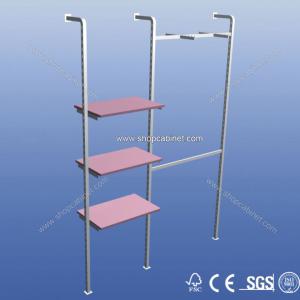 China handmade clothes store display shelf factory