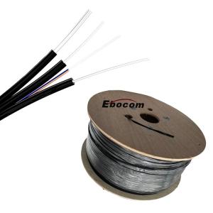China Drop Optical Fiber Cable LSZH Jacket Outdoor GJYXFCH FTTH SM G652 1 core 2 core Internet networking wire distribution factory