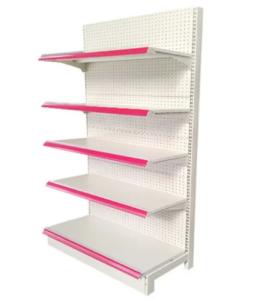 China Hot sale Gondola shelving metal rack gondola supermarket shelves factory
