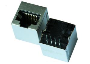 China 6116202-1 Vertical Entry RJ45 Jack With No Magnetic LPJE681XDNL factory