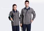 Anti - Wrinkle Outdoor Work Uniform Embroidery 100% Polyester Fiber Blended With