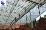 FRP Sun Translucent Corrugated Roofing Sheets / Corrugated Clear Plastic Roof