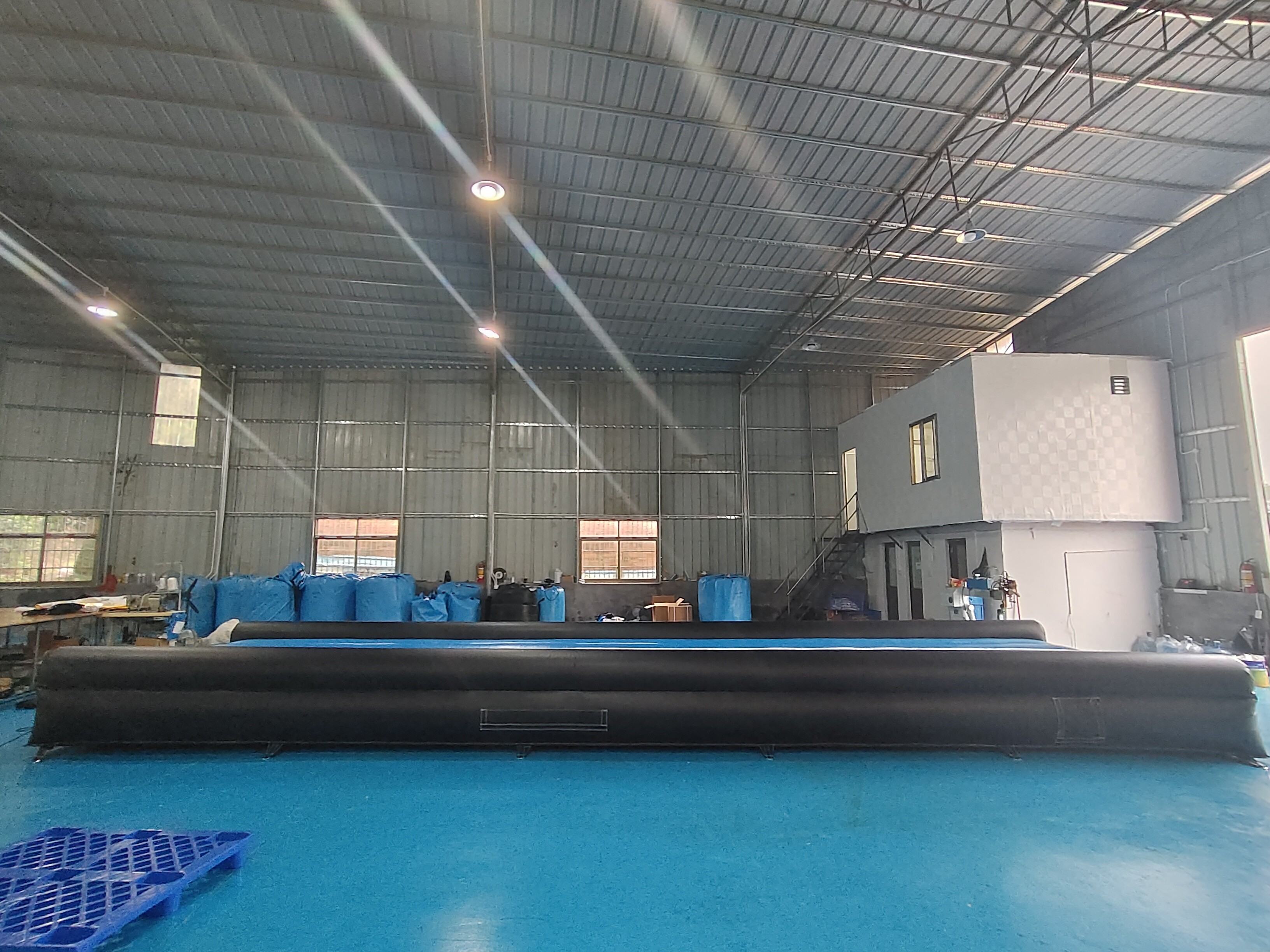 Tarpaulin Inflatable Air Track Mat Gym Equipment Home Fitness Gymnastics Floor Tumbling Mat