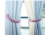 Modern delicate custom ABS magnet curtain tiebacks for home decoration