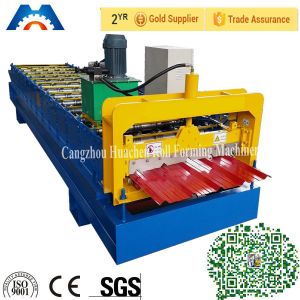 China Trapezoidal Profile Roll Forming Machine With PLC Control System on sale