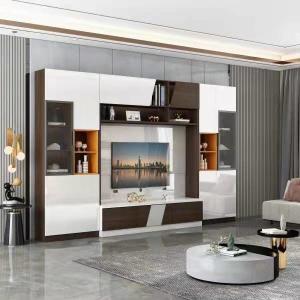 China Modren Wooden TV Stand Cabinet Optional Color Modern Design 120cmX60cm factory