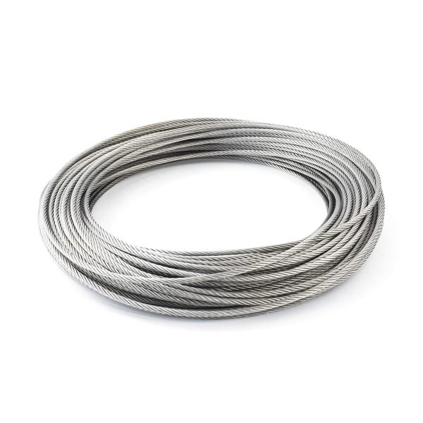 Top- SS316 7X7 7X19 Stainless Steel Cable Stainless Steel Wire Rope with AiSi