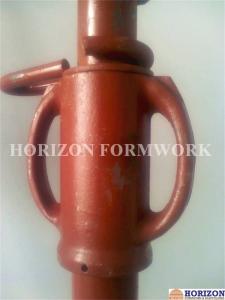 China Euro Adjustable Construction Props 2.0-3.5m With Cast Iron Nut And Reinforced Outer Tube factory
