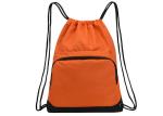 Unisex Nylon Drawstring Backpack Large Capacity For Camping / Fitness
