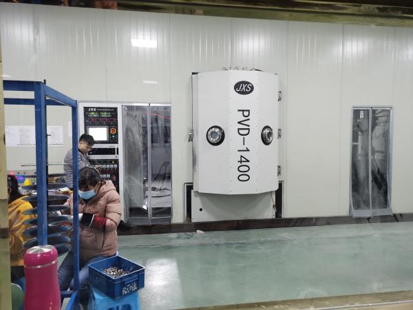 Plastic Pvd Vacuum Coating Metal Plater Steel Ceramic Metalizing Machine