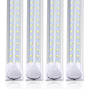 China T8 5ft V Shape LED Tube 72W Integrated 6500k AC85-265V Flicker Free Triac Dimmable factory