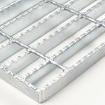 Outdoor Metal Drain Cover Q235 Grating Serrated Galvanized