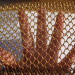 100mm Wire Diameter Decorative Wire Mesh For Curtain Plain Weave