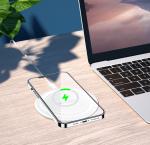 15W Fast Charge Wireless Charger Corporate Gift Ultraportable Strong Magnetic
