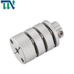 High Torque Motor Shaft Coupling Rigid Clamp Single Step Three Diaphragm