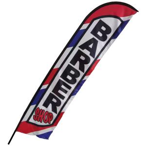 China Outdoor Advertising Teardrop Promotional Flags Knitted Polyester factory