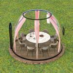 Homestay Restaurant Star Room Red Bubble House Outdoor tent camp Spherical tent