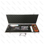 LCD Display Ultrasonic Pipe Flow Meter RS232 Clamp On Portable
