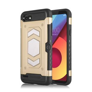 Full - Body Rugged Smartphone Protective Case For LG Q6 Back Color
