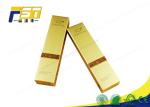 High End Paper Colored Corrugated Boxes Folding Gold Stamping For Cosmetic