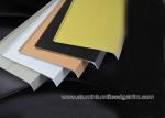 Modern Euro 60mm / 80mm / 100mm Aluminium Skirting Board For Home / Hotel