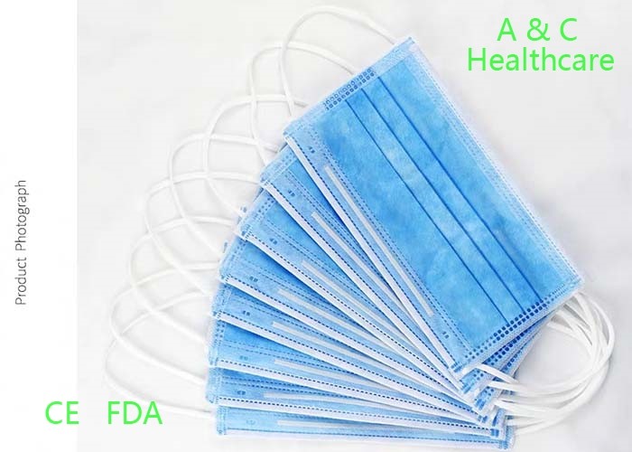 4 Ply Foldable Medical Protective Face Mask With Beard Cover Respirator