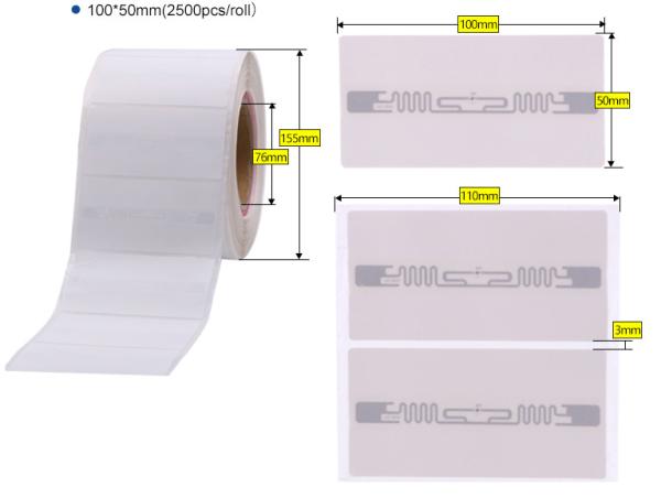 UHF Tags UHF stickers UHF RFIDJewelry Tag with different size for Tracking