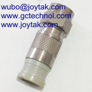 China F Compression Connector PPC type Male For RG59 Coaxial Cable CATV connector factory