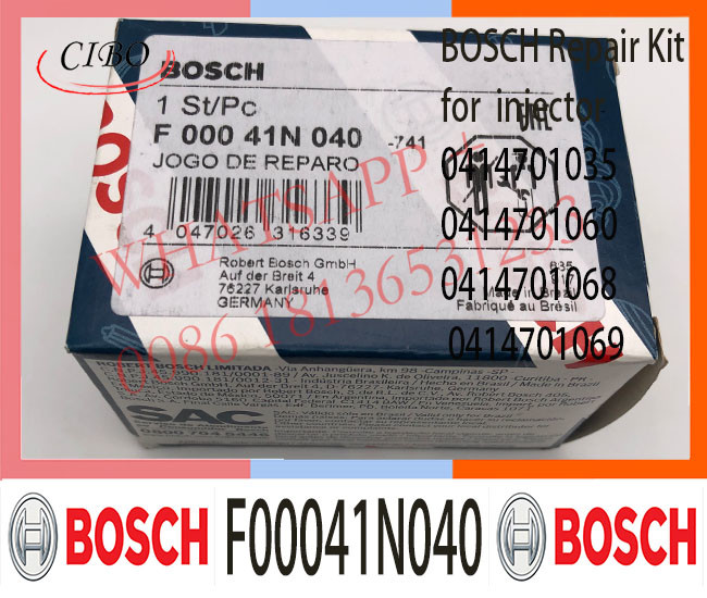 F00041N040 DIESEL SCANIA INJECTOR PARTS REPAIR KIT 0414701035 0414701060 0414701068 0414701069 FOR SCANIA 1487472 194270