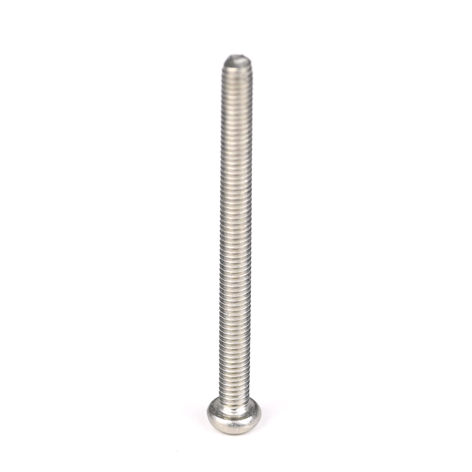 Customized M4x50mm Pan Head Phillips Machine Screws For Gas Stove with Ruspert Finish