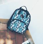 Fashion portable backpack Korean version of backpack college leisure minimalist