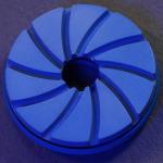 Customized 125mm Snail Lock Resin Polishing Pad for Granite Grinding Disc