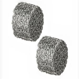 China Snow Foam Lance Pure Nickel Knit Wire Mesh 14*10mm Customized OEM For Car Wash Filter factory