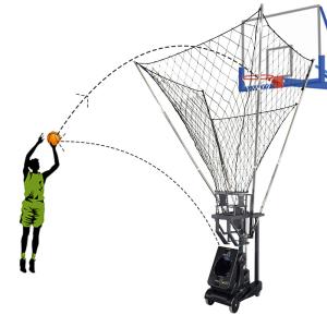 China Siboasi Basketball Shooting Machine For Home Training Vertical Angles Adjustable factory