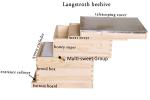 Wooden 10 Frame Langstroth Bee Hive 20mm Thickness Unassembled