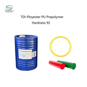 China TDI / Polyester Polyurethane Preploymer Hardness 92 factory