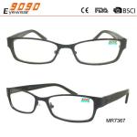 Unisex fashion reading glasses for men and women,made of metal