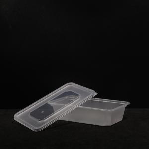 China Disposable PP Lunch Box Leak Proof Sandwich Packaging Box In Customized Color factory