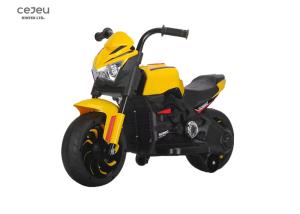 China 6V4AH Battery Baby Riding Motorcycle 25KG Load Three Wheel factory