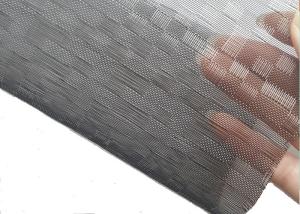 China Coustom Black &amp; White square Pattern Architectural Glass Laminated Mesh Fabric factory