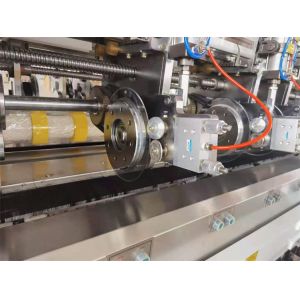 2500 KG Single Facer Paperboard Cutter And Stacker Machine With Electrical