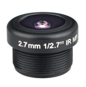 China 1/2.7&quot; 2.7mm F2.2 3Megapixel M12x0.5 mount 180degree wide angle lens for doorbell/car camera factory