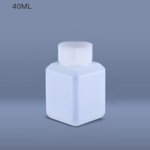 China 40ml Sealed Reagent Bottle Narrow Mouth Containers HDPE Agrochemical Liquid Packaging factory